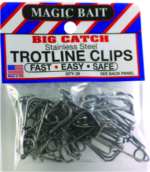 Magic Bait Trotline Clips 25Pk